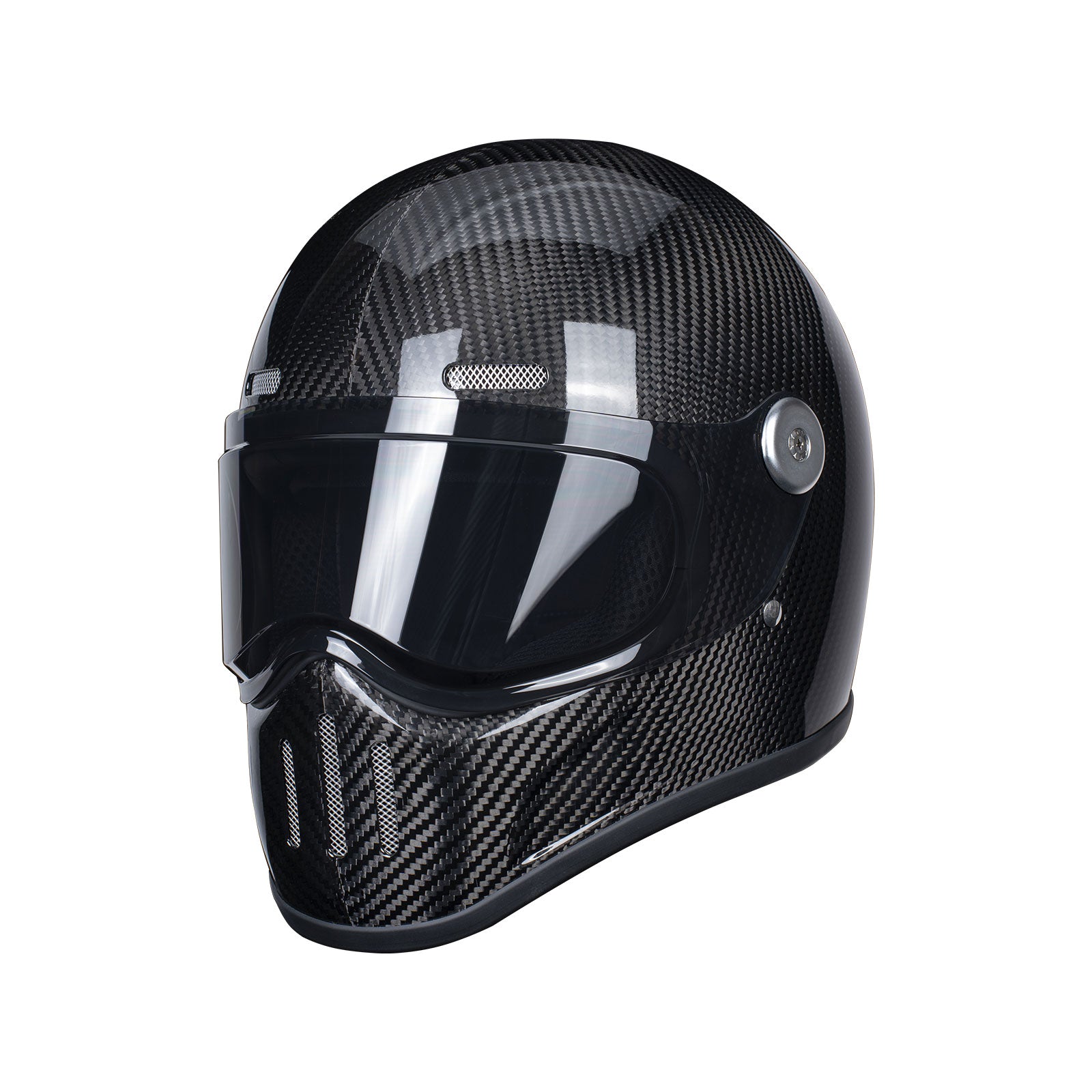 bandit xxr motorcycle helmet Kaese Retro Carbon Fiber Lightweight Motorcycle Helmets Full Face Helm – kaese helmet store