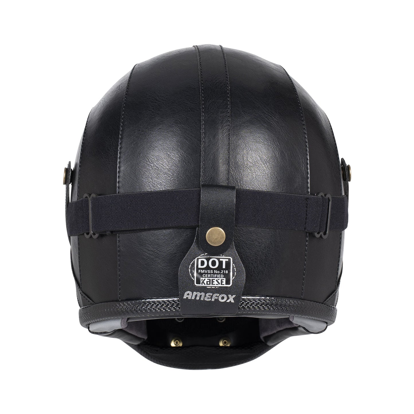 Kaese Retro Full Face Motorcycle Helmet Leather Glass fiber Shell for – kaese helmet store