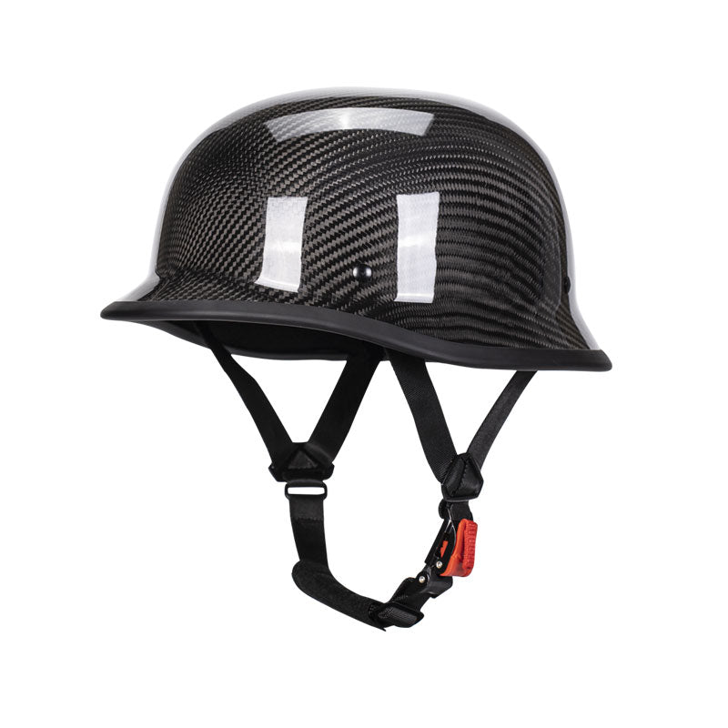 kaese Vintage Motorcycle Half Helmets, Carbon Fiber Open Face Retro Mo – kaese helmet store