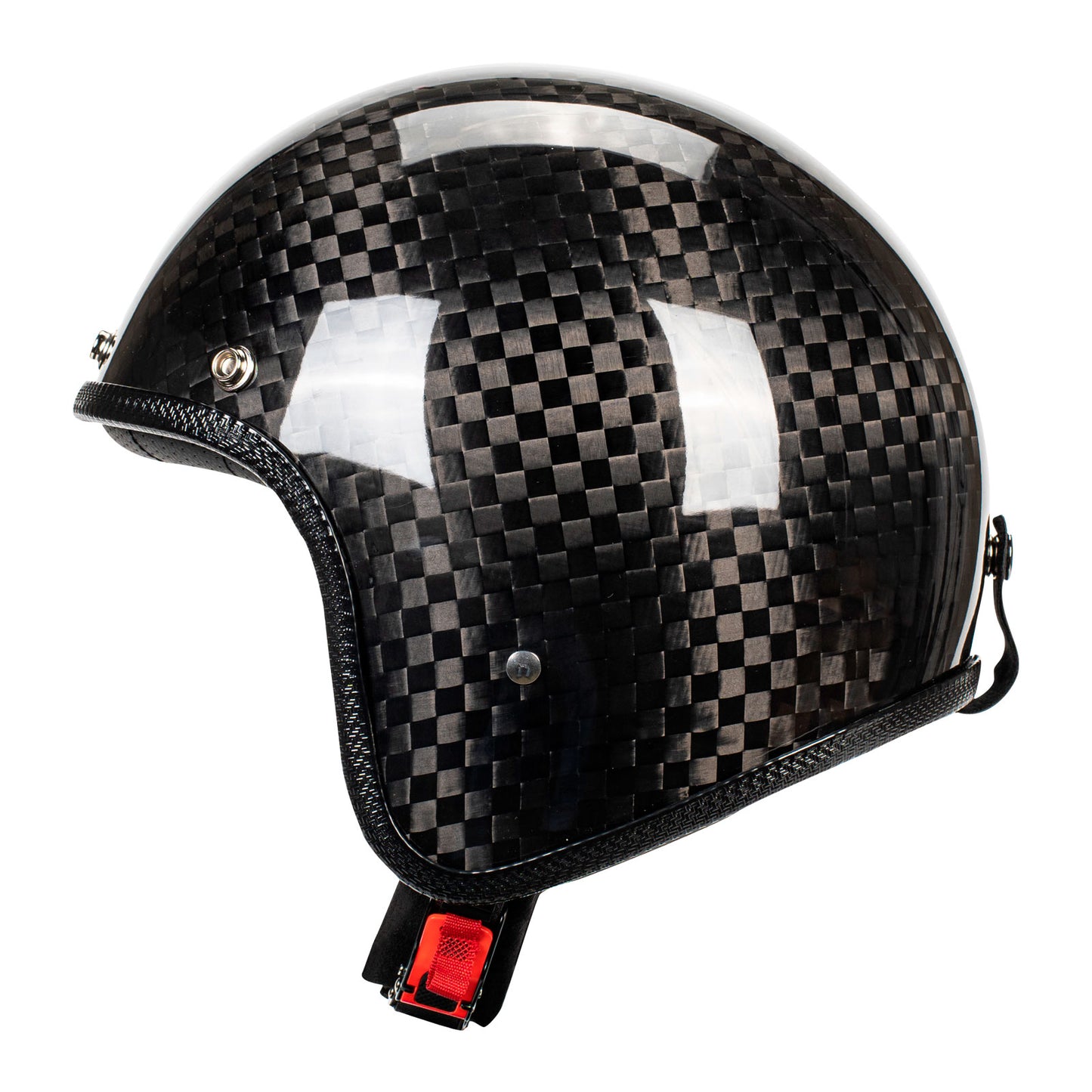 cafe racer 3 4 helmets motorcycle Kaese Motorcycle 3/4 Open Face Helmet Lightweight Carbon Fiber Cafe Ra – kaese helmet store